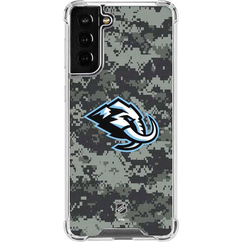 NHL Utah Mammoth DigiCamo Galaxy S21 FE Clear Case